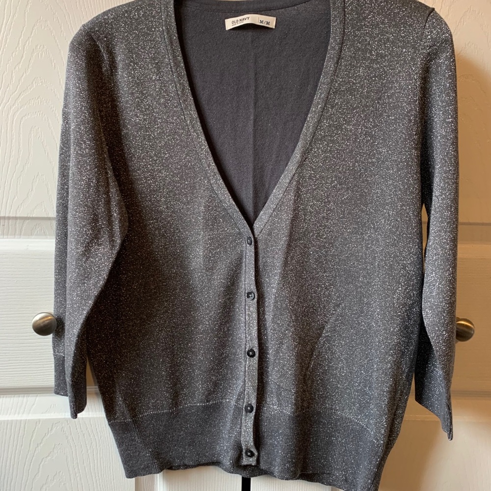 Old Navy Women’s Sparkle Cardigan - Picture 3 of 14